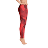 Limited Edition Red Camouflage Printed Leggings