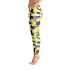 Limited Edition Yellow Black Camouflage Printed Leggings