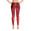 Limited Edition Red Camouflage Printed Leggings
