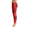 Limited Edition Red Camouflage Printed Leggings