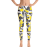 Limited Edition Yellow Black Camouflage Printed Leggings