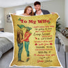 "I Will Always Love You" To My Wife Blanket
