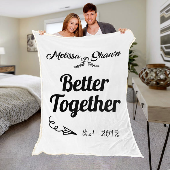 Better Together Couple Blanket