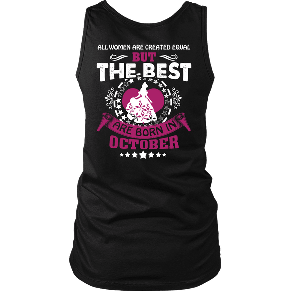 Limited Edition ***Best Are Born In October Back Print*** Shirts & Hoodies