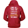 Limited Edition ***Love All Trust Few October Back Print*** Shirts & Hoodies