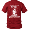 Limited Edition ***April Girl Head High Back Print*** Shirts & Hoodies