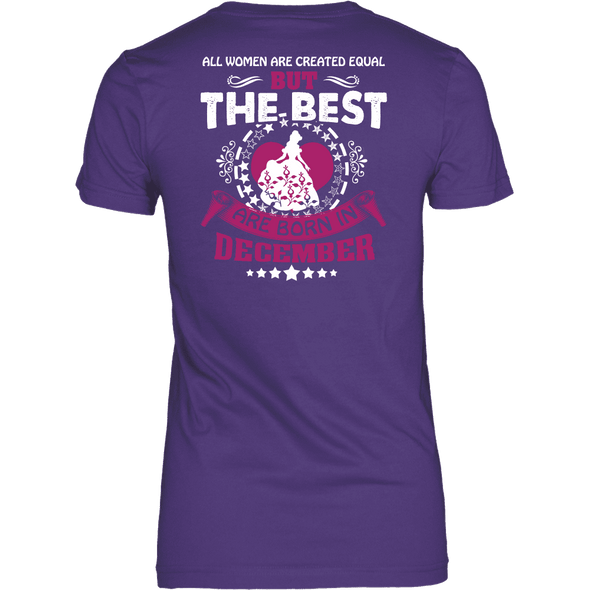 Limited Edition ***Best Are Born In December Back Print*** Shirts & Hoodies