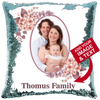 Family Sequin Pillow Cushion Cover