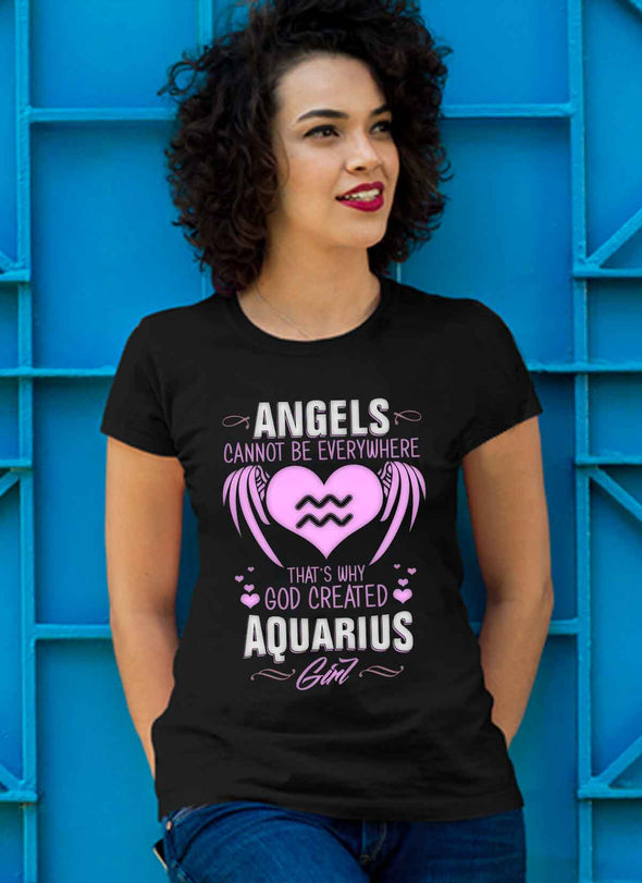 Limited Edition **God Created Aquarius Girl** Shirts & Hoodies