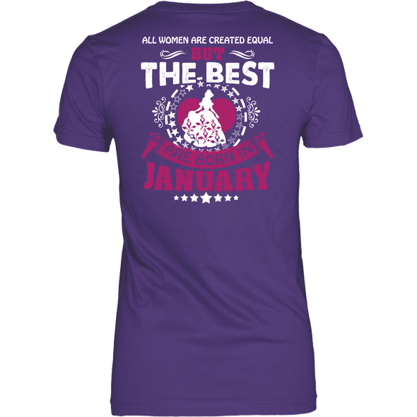 Limited Edition ***Best Are Born In January Back Print*** Shirts & Hoodies
