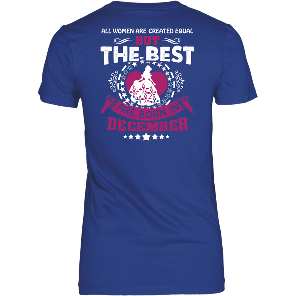 Limited Edition ***Best Are Born In December Back Print*** Shirts & Hoodies