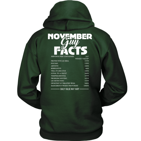 Limited Edition *** November Guy Facts*** Shirts & Hoodies