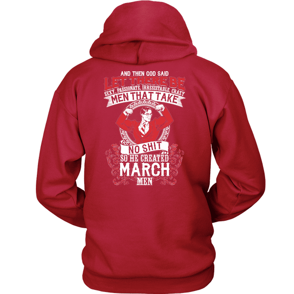 Limited Edition **God Created March Men** Shirts & Hoodies
