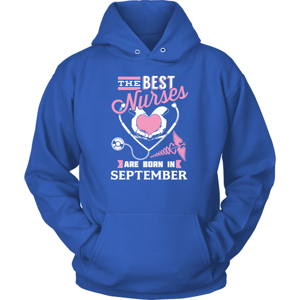 Best Nurses Are Born In September Women Shirt, Hoodie & Tank
