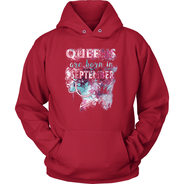 **Limited Edition** September Born Queen Front Print Shirt