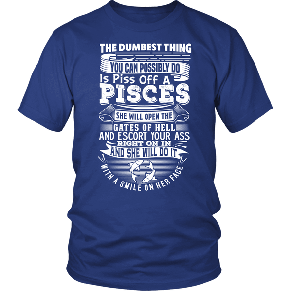 The Dumbest Thing Pisces Woman Shirt