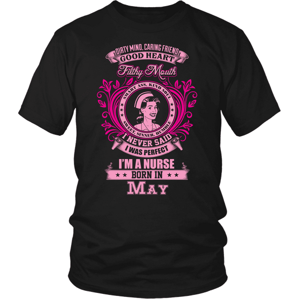 May Born Good Heart Nurse Shirt, Hoodies, Tank