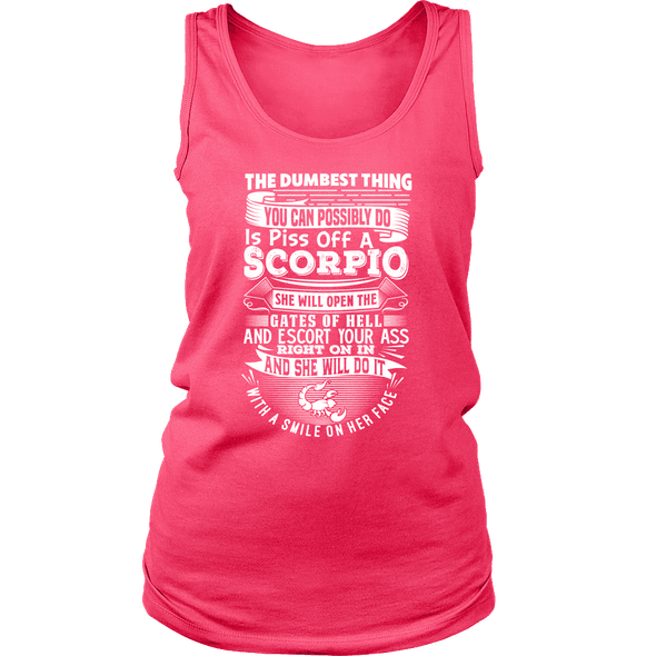 The Dumbest Thing - Scorpio Women Shirt, Hoodie & Tank