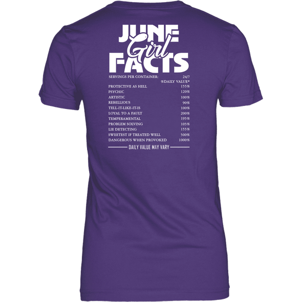 Limited Edition ***June Girl Facts*** Shirts & Hoodies