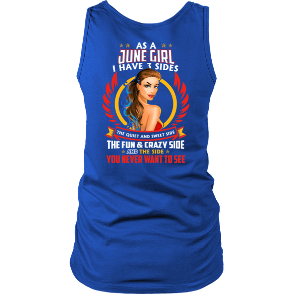 Limited Edition ***June Girl 3 - Sides*** Shirts & Hoodies