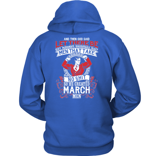 Limited Edition **God Created March Men** Shirts & Hoodies