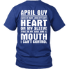 Limited Edition ***April Guy - Can't Control Mouth Back Print*** Shirts & Hoodies