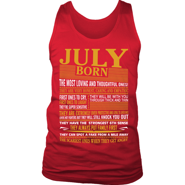 ***LIMITED EDITION****BORN IN JULY SHIRTS - NOT AVAILABLE IN STORES