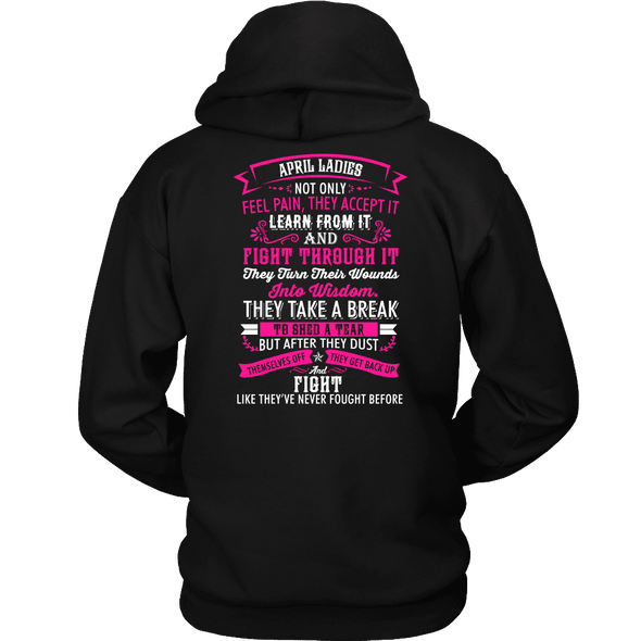 Limited Edition ***April Ladies*** Back Print Shirts & Hoodies