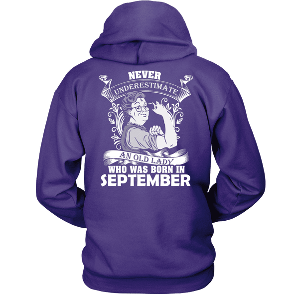 Limited Edition ***Old Lady Born In September*** Shirts & Hoodies