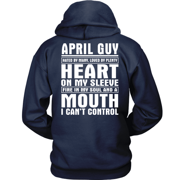 Limited Edition ***April Guy - Can't Control Mouth Back Print*** Shirts & Hoodies