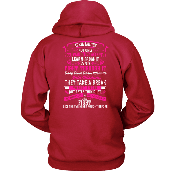 Limited Edition ***April Ladies*** Back Print Shirts & Hoodies