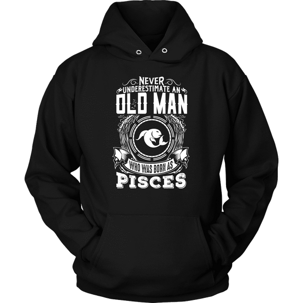 Old Man Pisces Shirt, Tank & Hoodie