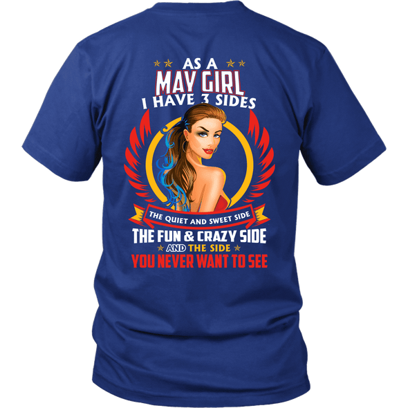 Limited Edition ***May Girl 3 - Sides*** Shirts & Hoodies