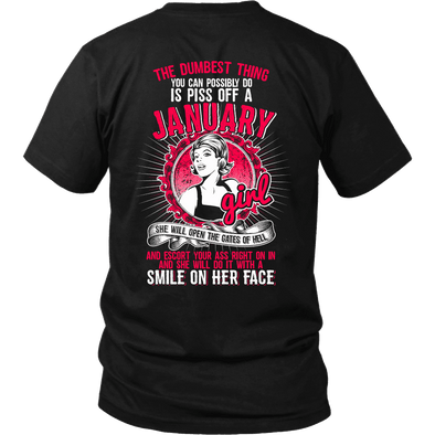 Limited Edition **Piss Off January Girl** Shirts & Hoodie