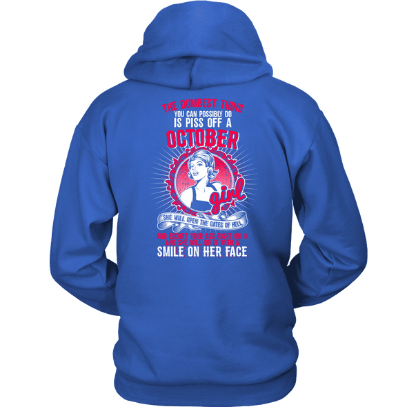 Limited Edition ***Piss Off October Girl*** Shirts & Hoodies