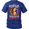 Limited Edition ***December Girl 3 - Sided*** Shirts & Hoodies