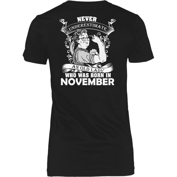 Limited Edition ***Old Lady Born In November*** Shirts & Hoodies