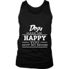 Dogs Make Me Happy - Limited Edition Shirts, Hoodie & Tank