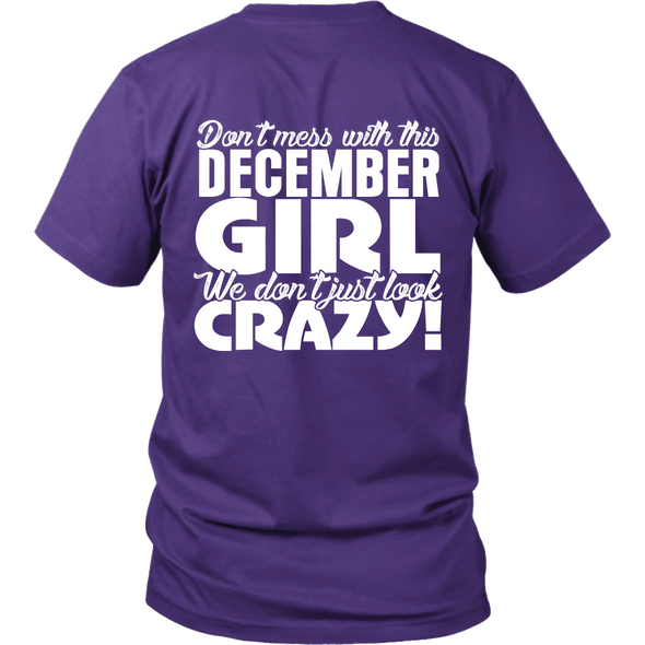 Limited Edition ***December Crazy Girl*** Shirts & Hoodies
