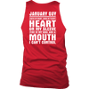 Limited Edition ***January Guy - Can't Control Mouth Back Print*** Shirts & Hoodies