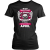April Women Who Loves Pug Shirt, Hoodie & Tank