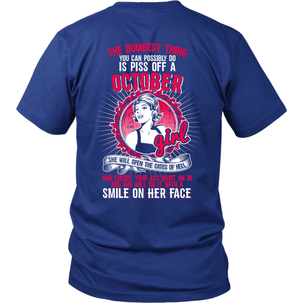Limited Edition ***Piss Off October Girl*** Shirts & Hoodies