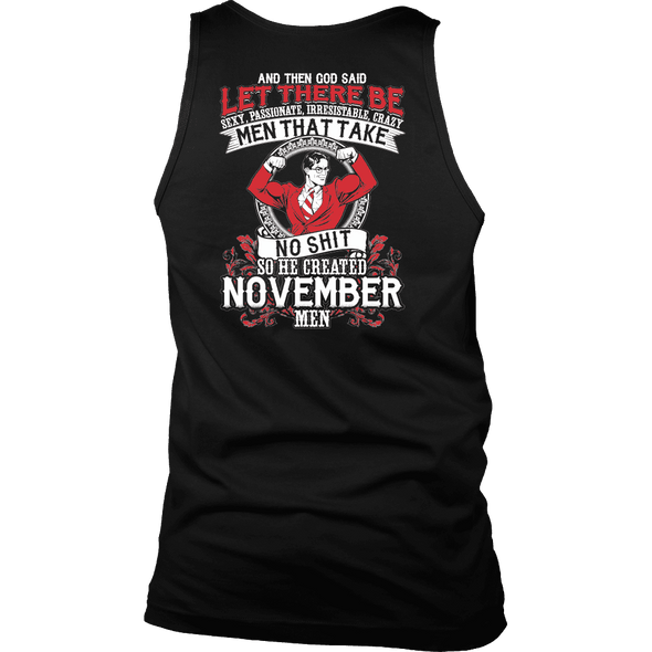 Limited Edition **God Created November Men** Shirts & Hoodies