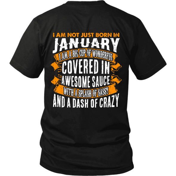 Limited Edition ***Not Just Born In January** Shirts & Hoodies