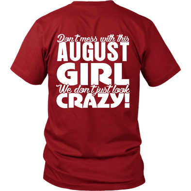 Limited Edition ***August Crazy Girl*** Shirts & Hoodies