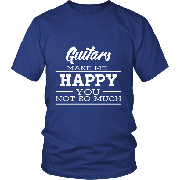 Guitars Makes Me Happy - Limited Edition Shirts