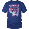 **Limited Edition** September Born Queen Front Print Shirt