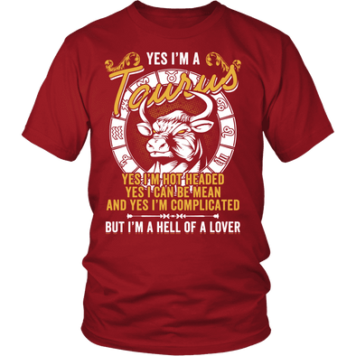 Taurus - Hell of a Lover Limited Edition Shirt, Hoodie & Tank
