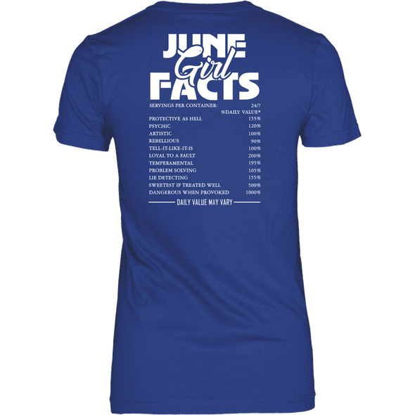 Limited Edition ***June Girl Facts*** Shirts & Hoodies