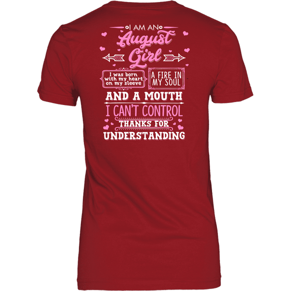 Limited Edition ***August Girl With Heart On Sleeve*** Shirts & Hoodies